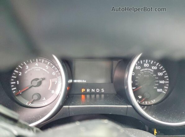 1FA6P8THXM5113930 2021 FORD MUSTANG Yellow Instrument cluster view