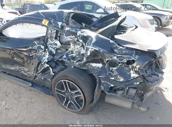 1FA6P8THXP5109302 2023 FORD MUSTANG Черный Вид спереди