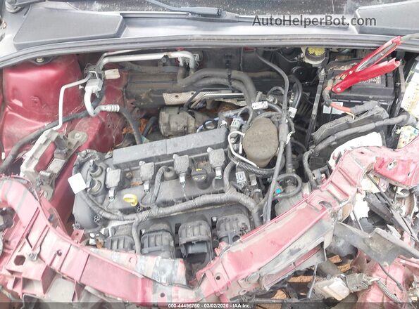 1FADP3F21GL243869 2016 FORD FOCUS Красный Вид сзади