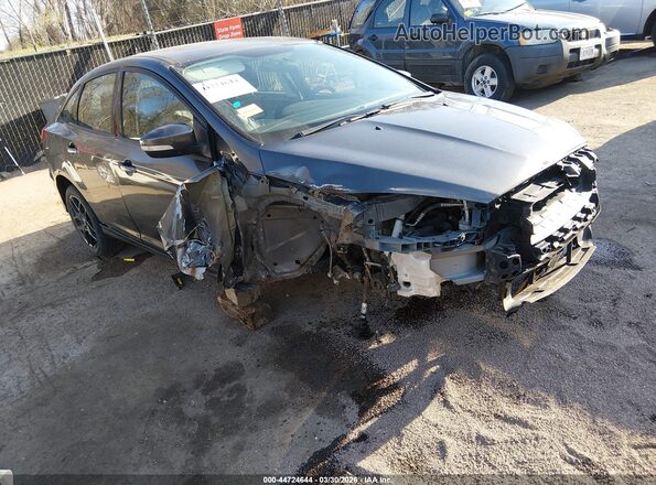 1FADP3F21GL290691 2016 FORD FOCUS Серый Передняя правая четверть