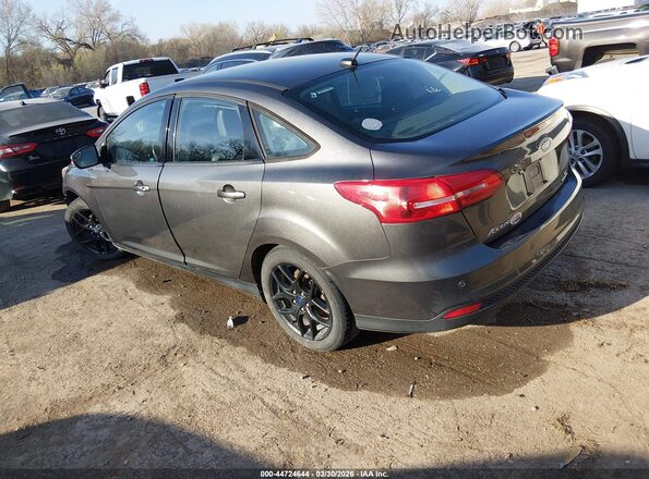 1FADP3F21GL290691 2016 FORD FOCUS Серый Задняя левая четверть