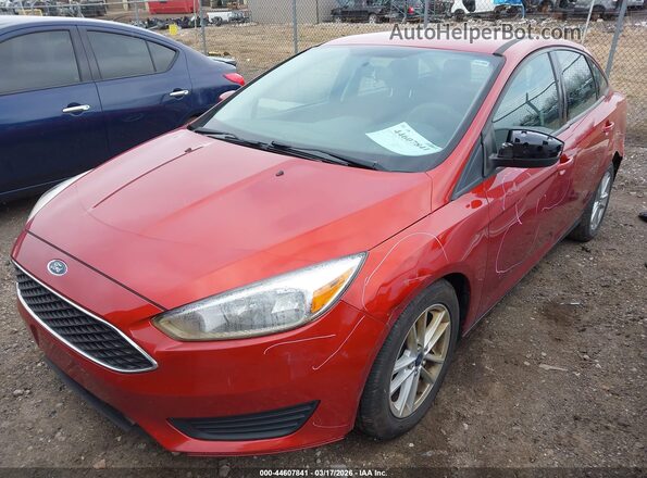 1FADP3F22JL268416 2018 FORD FOCUS Оранжевый Передняя левая четверть