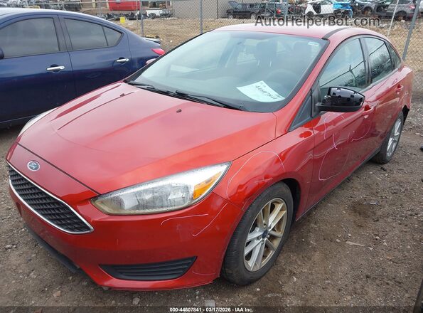 1FADP3F22JL268416 2018 FORD FOCUS Оранжевый Вид спереди