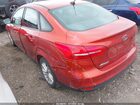 2018 Ford Focus Se Оранжевый vin: 1FADP3F22JL268416
