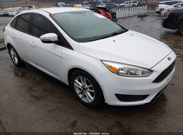 1FADP3F25GL269133 2016 FORD FOCUS White წინა მარჯვენა