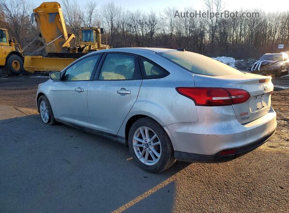 1FADP3F26GL216649 2016 FORD FOCUS Серебряный Задняя левая четверть