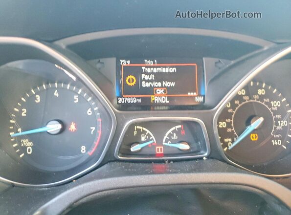 1FADP3F26GL216649 2016 FORD FOCUS Серебряный Вид щитка приборов