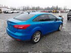 2017 Ford Focus Se Blue vin: 1FADP3F27HL236183