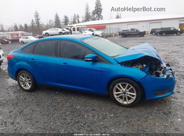 1FADP3F27HL236183 2017 FORD FOCUS Blue Widok wnętrza 360 stopni