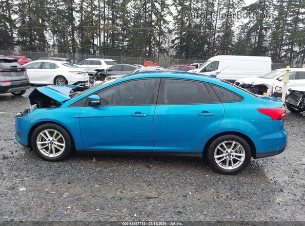 1FADP3F27HL236183 2017 FORD FOCUS Blue 