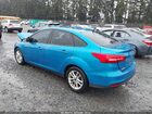 2017 Ford Focus Se Blue vin: 1FADP3F27HL236183