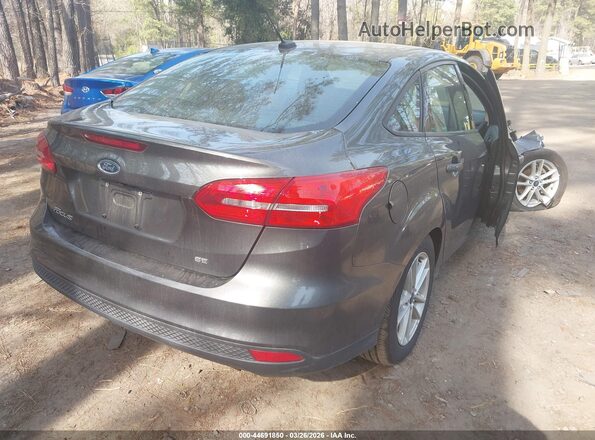 1FADP3F27HL304904 2017 FORD FOCUS Gray Tył prawy