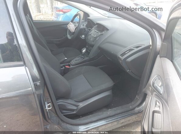 1FADP3F27HL304904 2017 FORD FOCUS Gray Widok wnętrza z przodu