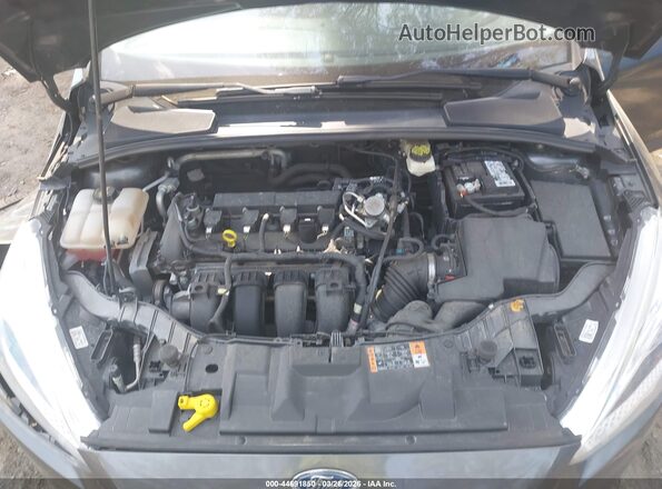 1FADP3F27HL304904 2017 FORD FOCUS Gray Widok z tyłu
