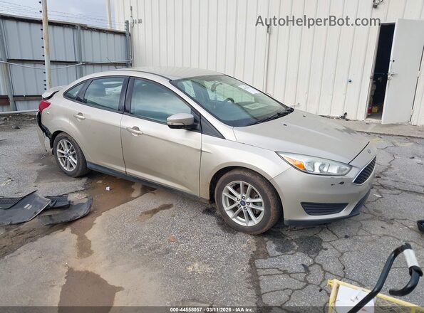 1FADP3F28HL221028 2017 FORD FOCUS Бежевый Передняя правая четверть
