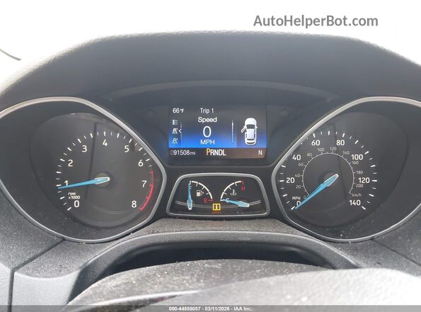 1FADP3F28HL221028 2017 FORD FOCUS Бежевый Вид задних сидений