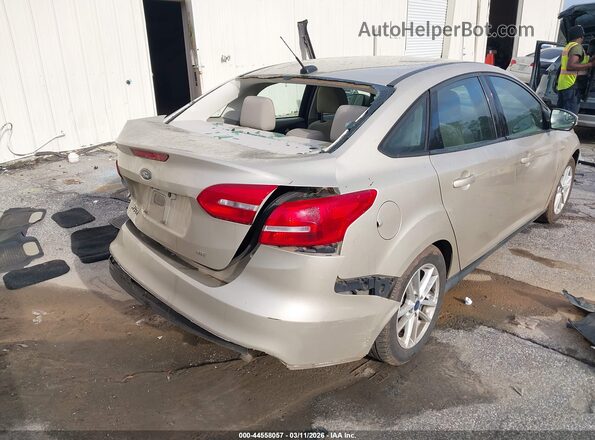 1FADP3F28HL221028 2017 FORD FOCUS Бежевый Вид спереди