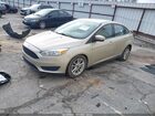 2017 Ford Focus Se Бежевый vin: 1FADP3F28HL221028