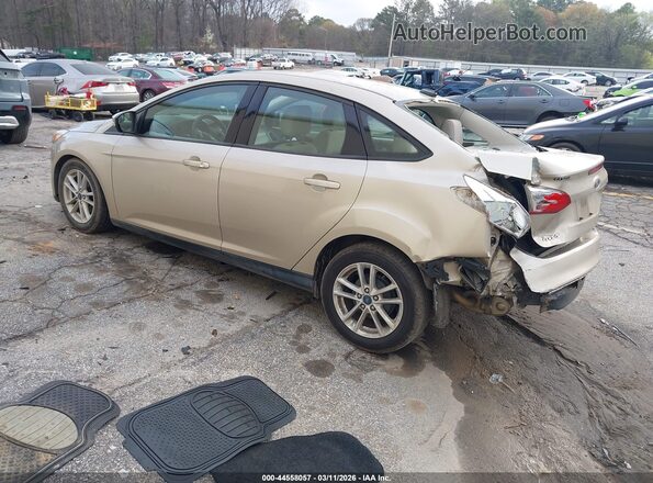 1FADP3F28HL221028 2017 FORD FOCUS Бежевый Задняя левая четверть