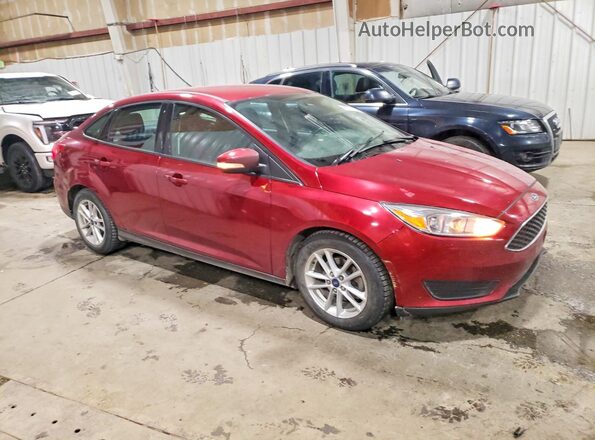 1FADP3F2XHL231091 2017 FORD FOCUS Красный Передняя правая четверть