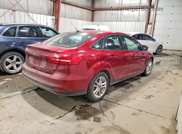 1FADP3F2XHL231091 2017 FORD FOCUS Красный Задняя правая четверть