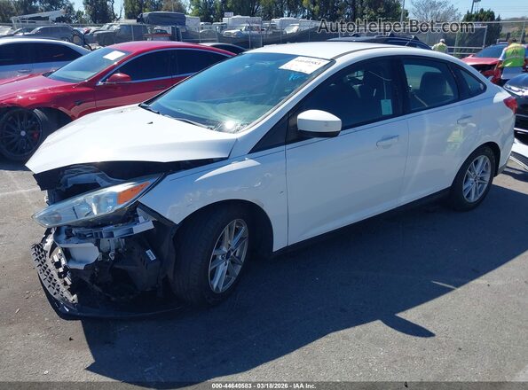 1FADP3F2XJL220663 2018 FORD FOCUS Белый Передняя левая четверть