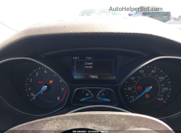 1FADP3F2XJL220663 2018 FORD FOCUS Белый Вид задних сидений