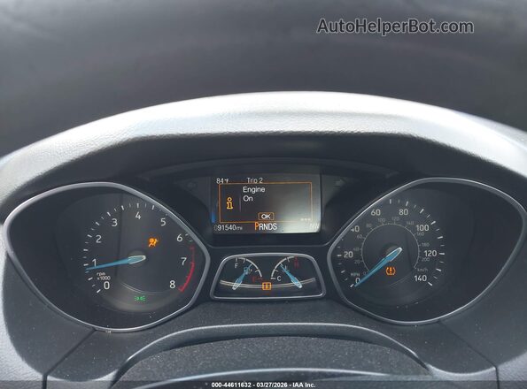 1FADP3FE6HL324555 2017 FORD FOCUS Серый Вид задних сидений