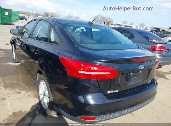 1FADP3FE7JL326479 2018 FORD FOCUS Black Tył lewy