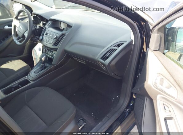 1FADP3FE7JL326479 2018 FORD FOCUS Black Widok wnętrza z przodu