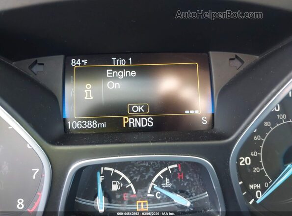1FADP3FEXHL266207 2017 FORD FOCUS Серый 
