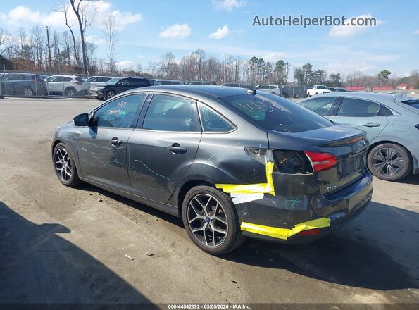 1FADP3FEXHL266207 2017 FORD FOCUS Серый Задняя левая четверть