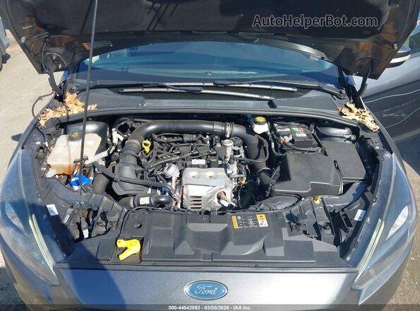1FADP3FEXHL266207 2017 FORD FOCUS Серый Вид сзади