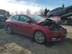 2016 Ford Focus Titanium Бордовый vin: 1FADP3J27GL337519