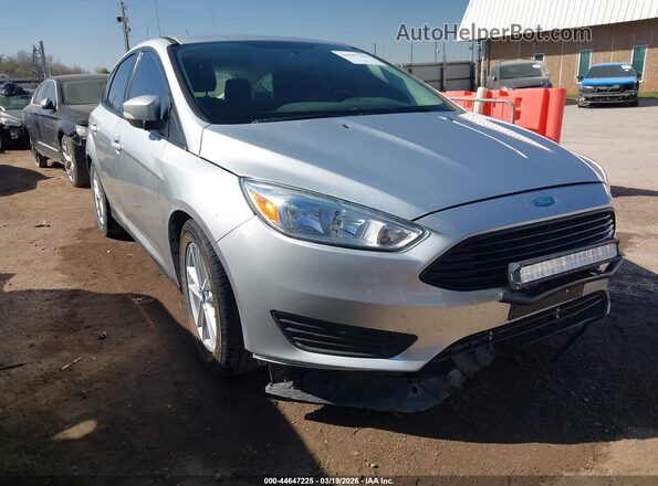 1FADP3K21GL331696 2016 FORD FOCUS Серебряный Передняя правая четверть