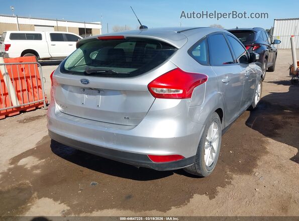 1FADP3K21GL331696 2016 FORD FOCUS Серебряный Задняя правая четверть
