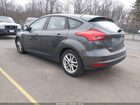 2016 Ford Focus Se Gray vin: 1FADP3K25GL348341