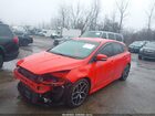2016 Ford Focus Se Red vin: 1FADP3K26GL215250