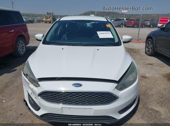 1FADP3K28GL311462 2016 FORD FOCUS White Vista del cuadro de instrumentos