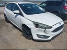 2016 Ford Focus Se White vin: 1FADP3K28GL311462