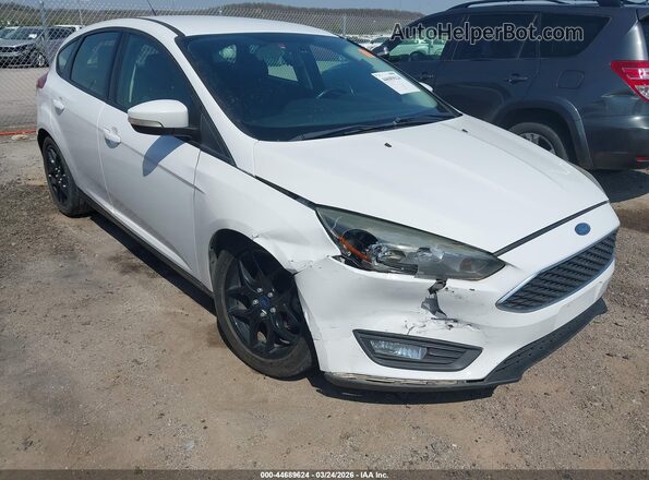 1FADP3K28GL311462 2016 FORD FOCUS White Vista frontal