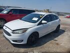 2016 Ford Focus Se White vin: 1FADP3K28GL311462