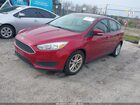 2017 Ford Focus Se Красный vin: 1FADP3K2XHL286100