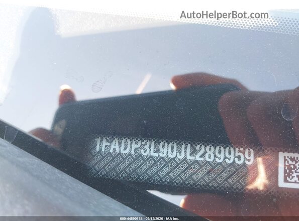 1FADP3L90JL289959 2018 FORD FOCUS ST Оранжевый Вид подкапотного пространства
