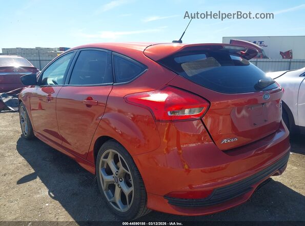 1FADP3L90JL289959 2018 FORD FOCUS ST Оранжевый Задняя левая четверть