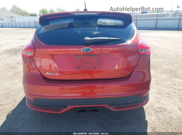 1FADP3L90JL289959 2018 FORD FOCUS ST Оранжевый 