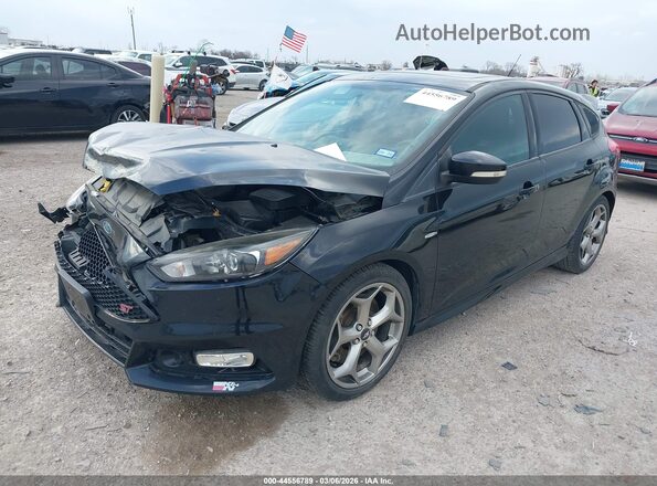 1FADP3L91GL305787 2016 FORD FOCUS ST Black Vista tres cuartos delantera izquierda
