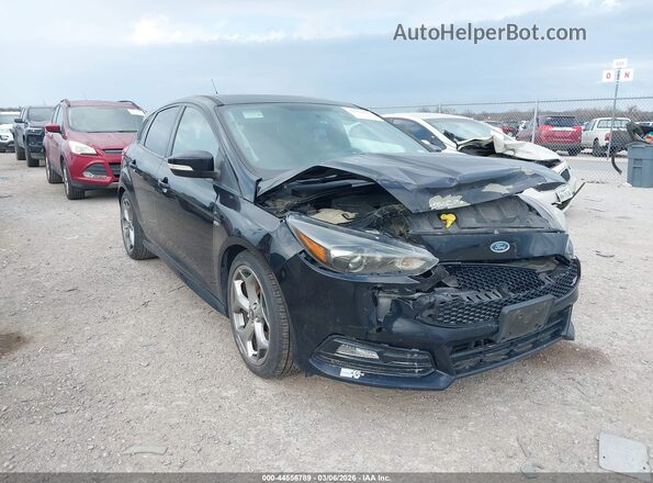 1FADP3L91GL305787 2016 FORD FOCUS ST Black Delantero derecho