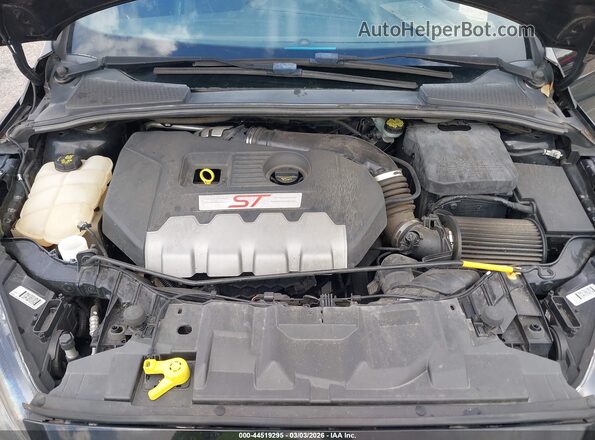 1FADP3L93GL223950 2016 FORD FOCUS ST Black Widok z tyłu