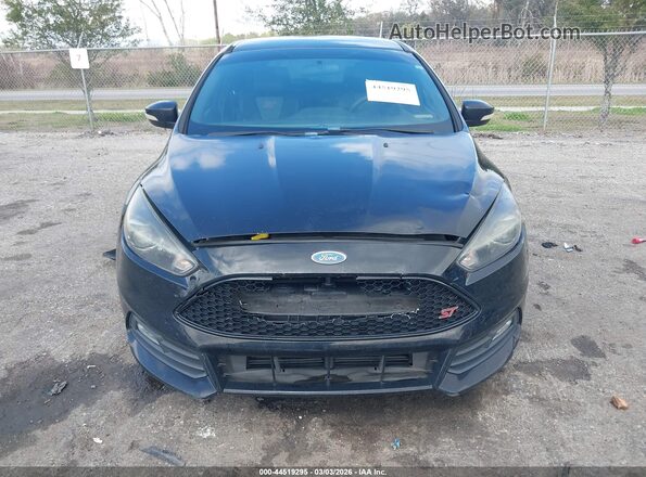 1FADP3L93GL223950 2016 FORD FOCUS ST Black Widok zestawu wskaźników